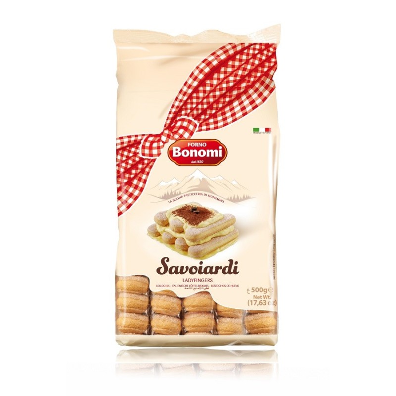 Set 9 x Piscoturi Savoiardi, Forno Bonomi, 500g