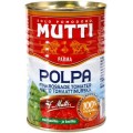 Set 9 x Rosii cu Busuioc, Taiate Fin, Mutti, 400 g
