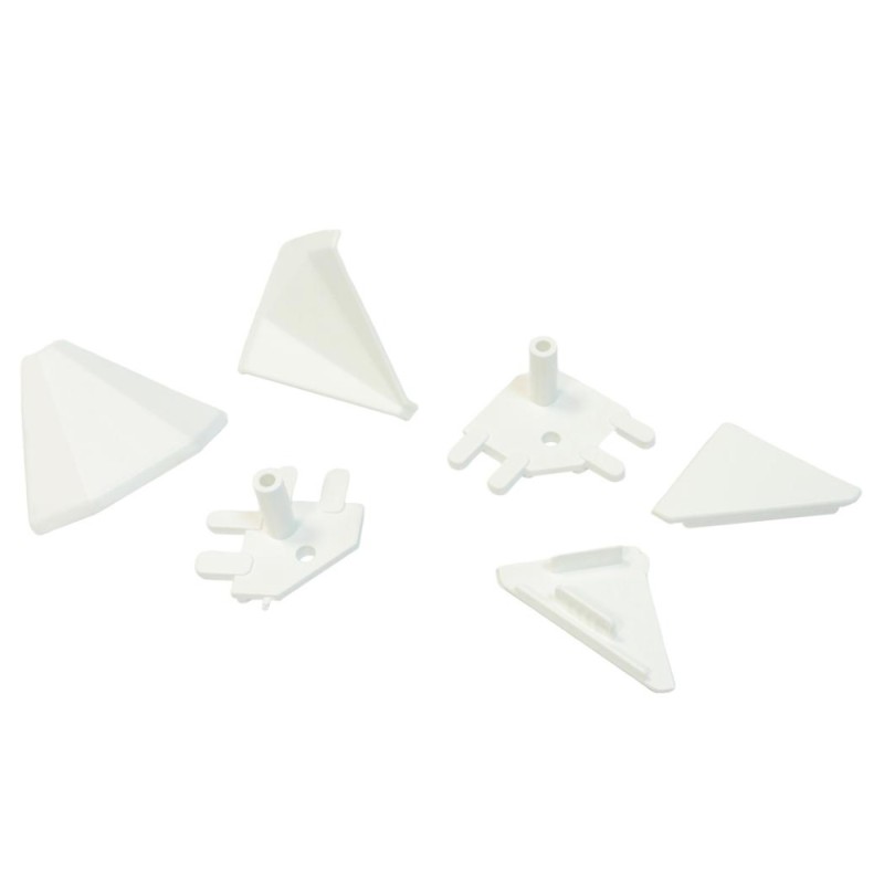 Set Accesorii Inaltator Blat Model It, Finisaj Alb Mat