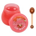 Set Balsam de Buze Ushas Lip Mask Strawberry + Accesoriu Masaj