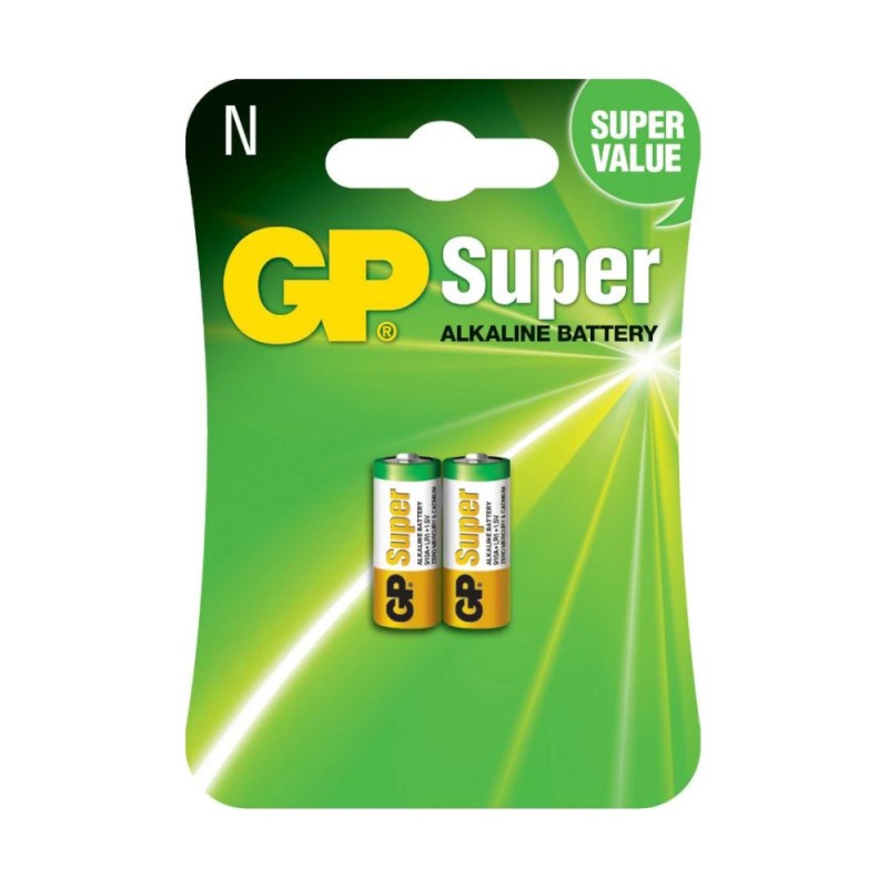 Set Baterii Alcaline GP LR1, Blister, 2 Bucati