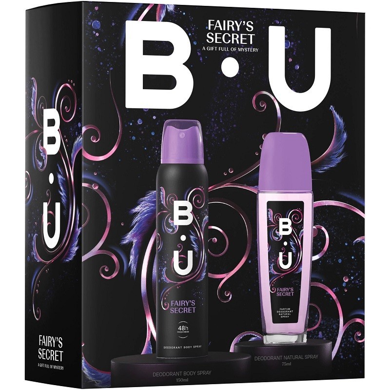 Set BU Fairy pentru Femei: Apa de Toaleta 75 ml + Deodorant Spray, 150 ml