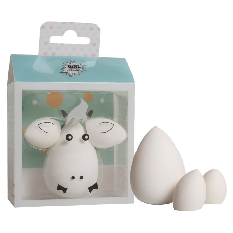 Set Bureti pentru Make-Up Pokhara, Caprita, 3 Bucati