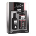 Set Cadou Barbati Jagler Black Magic, Apa de Parfum 75 ml, Deodorant Spray 150 ml