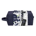 Set Cadou Barbati Nivea Sensitive Premium, Balsam dupa Ras 100 ml, Gel Ras 200 ml, Deodorant Spray, Gel Dus 250 ml si Geanta