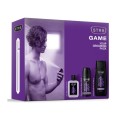 Set Cadou Barbati STR8 Game, After Shave 50 ml, Deodorant Spray pentru Corp 150 ml, Gel de Dus 250 ml