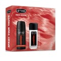 Set Cadou STR8 Red Code, Deodorant Natural Spray 85 ml si Deodorant Spray 150 ml