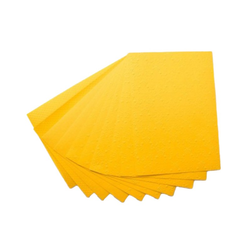 Carton Metalic Embosat, Galben