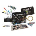 Set Creativ Crazy Black Art Lab Giotto