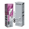 Set Crema de Par Coloranta Semi-Permanenta Loncolor GoCrazy C96 GoCyclamen si Crema de Par Decoloranta
