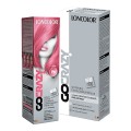 Set Crema de Par Coloranta Semi-Permanenta Loncolor GoCrazy P6 GoPink si Crema de Par Decoloranta