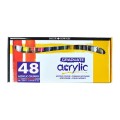 Set Culori Acrilice 48x22 ml Graduate Daler Rowney
