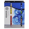 Set Culori Gouache Simply Daler Rowney, 24 Tuburi x 12 ml