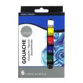 Set Culori Gouache Simply Daler Rowney, 6 Culori x 12 ml