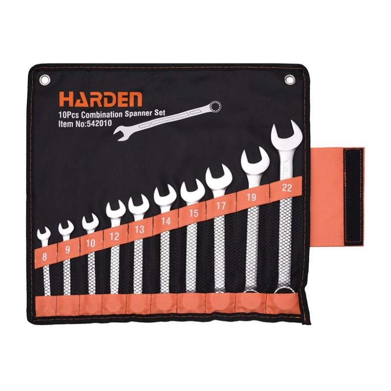 Set de 10 Chei Combinate - H07, Harden