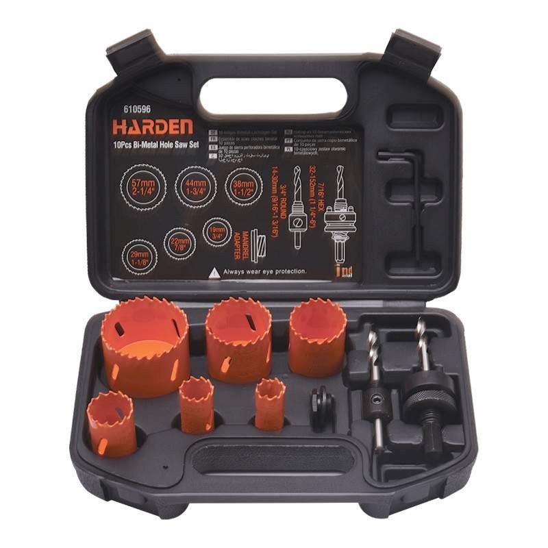 Set de 10 Clopote de Gaurire Bi-metal, Industrial, Harden