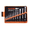 Set de 12 Chei Duble Inelare Cotite - H11, Harden