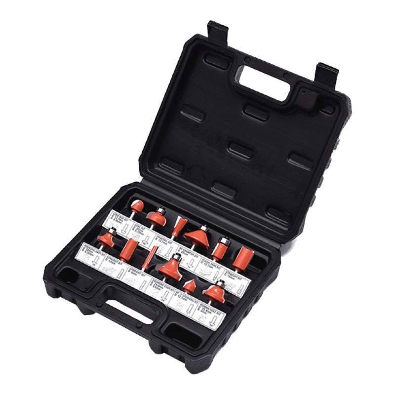 Set de 12 Freeze cu Carbura pentru lemn - H37, Industrial, Harden