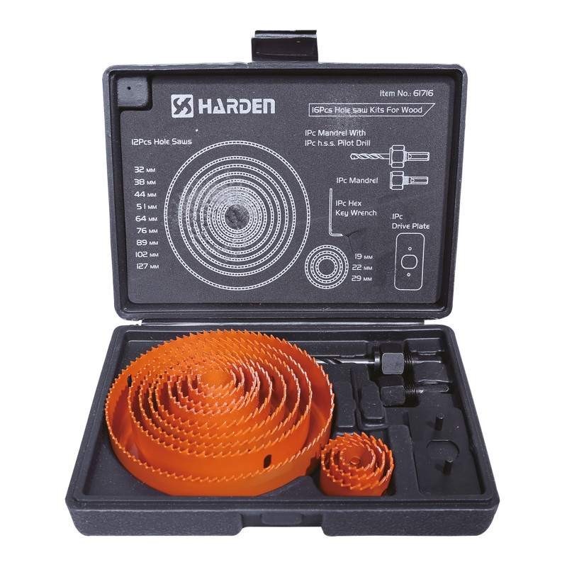 Set de 16 Clopote de Gaurire pentru Lemn, Harden