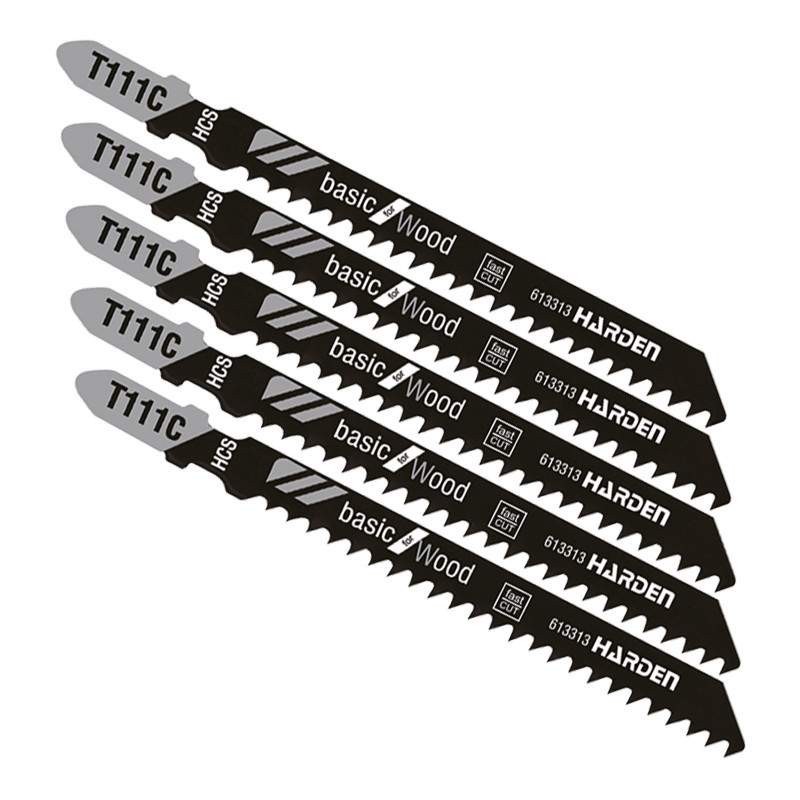 Set de 5 Panze de Fierastrau Pendular, T111C, Industrial, Harden