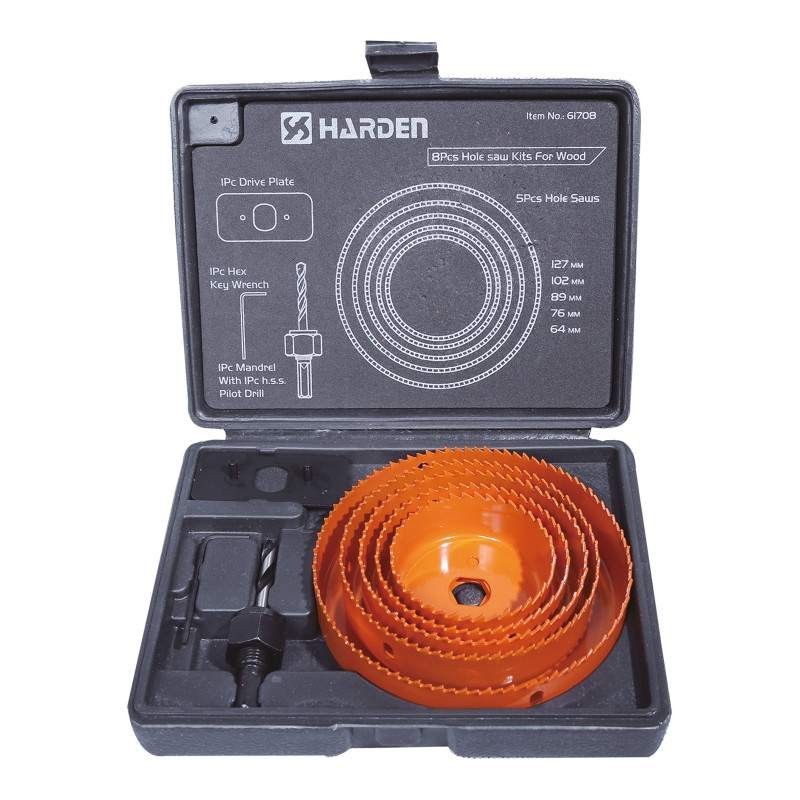 Set de 8 Clopote de Gaurire pentru Lemn, Harden