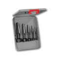 Set de Extractoare cu Muchie Dubla, 5 Piese (marimea 1 - 5), Caseta Metalica