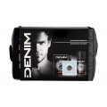 Set Denim Black After Shave 100 ml + Deodorant Spray 150 ml + Borseta