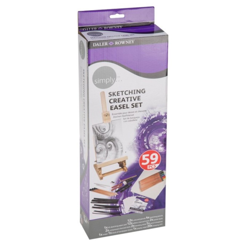 Set Desen cu Sevalet Simply Daler Rowney