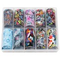Set Folii Transfer Luxorise 43 Cartoon Fantasy, 10 Bucati