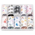 Set Folii Transfer Luxorise 60 Butterfly Crush, 10 Bucati