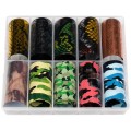 Set Folii Transfer Luxorise 64 Dazzle Camouflage, 10 Bucati