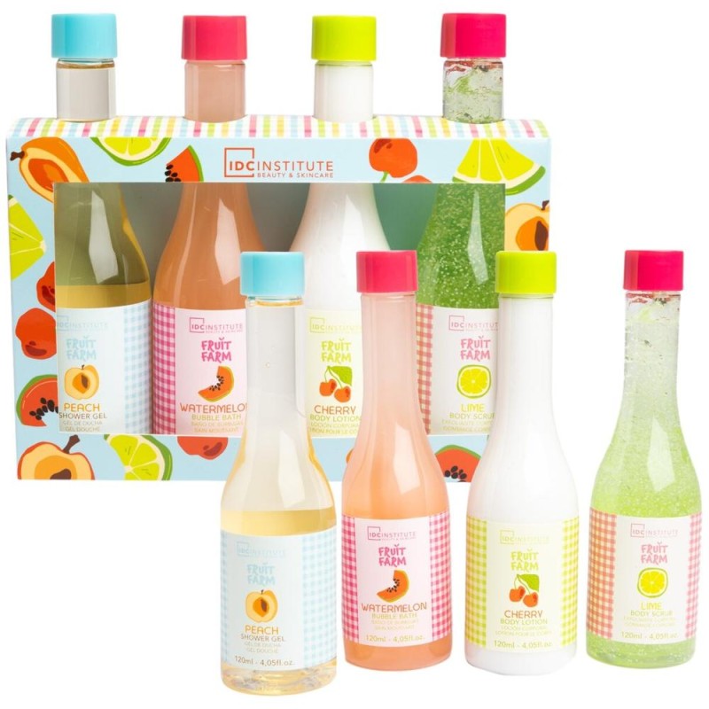 Set Fruit Fam Gel de Dus si BL si Scrub Si Spuma de Baie 4 x 120 ml