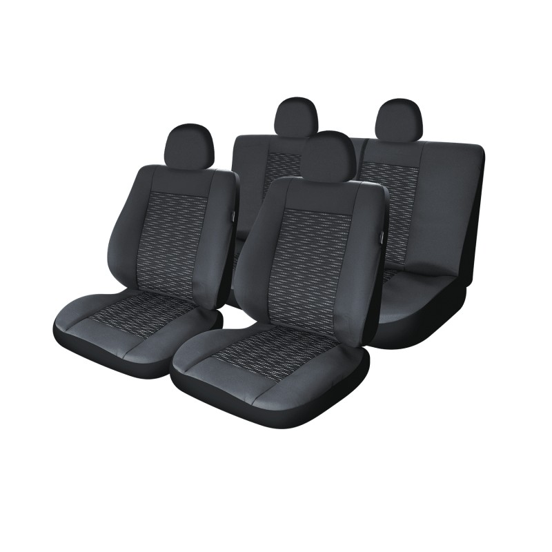 Set Huse Scaun Lux Negru Umb4