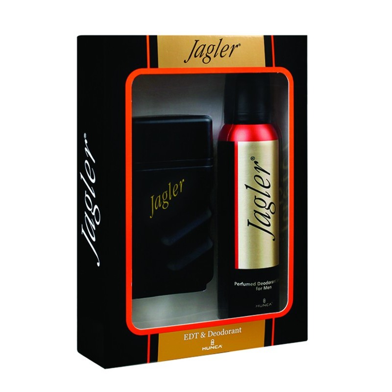 Set Jagler Men Apa de Toaleta 90 ml + Deodorant Spray 150 ml