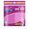 Set Lavete cu Microfibra pentru Geamuri si Oglinzi Parex, 2 Bucati