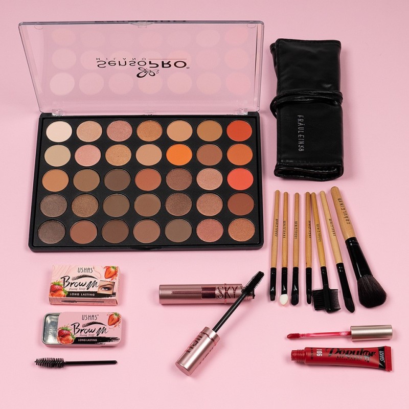 Set Machiaj Chocolate Beauty Box + Cadouri 