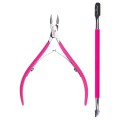 Set Manichiura / Pedichiura Cleste Unghii si Instrument Cuticule SensoPRO Milano, Pink