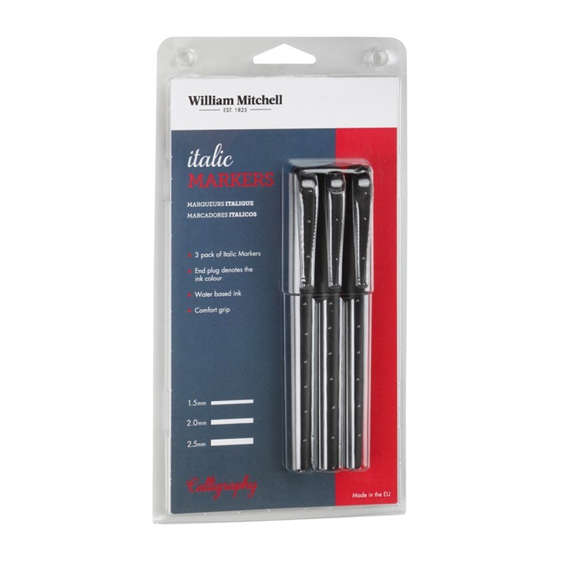 Set Markere Caligrafie William Mitchell