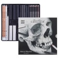 Set pentru Desen Black White Box, Editie Limitata, 25 Bucati