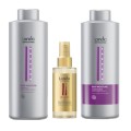 Set Promo Deep Moisture, Sampon 1000 ml, Balsam 1000 ml, Ulei Par Care Velvet Oil 100 ml