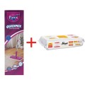 Set Promo QuickPick Mop si 1 Pachet Lavete Umede Sleepy Easy Clean Herbal Soap