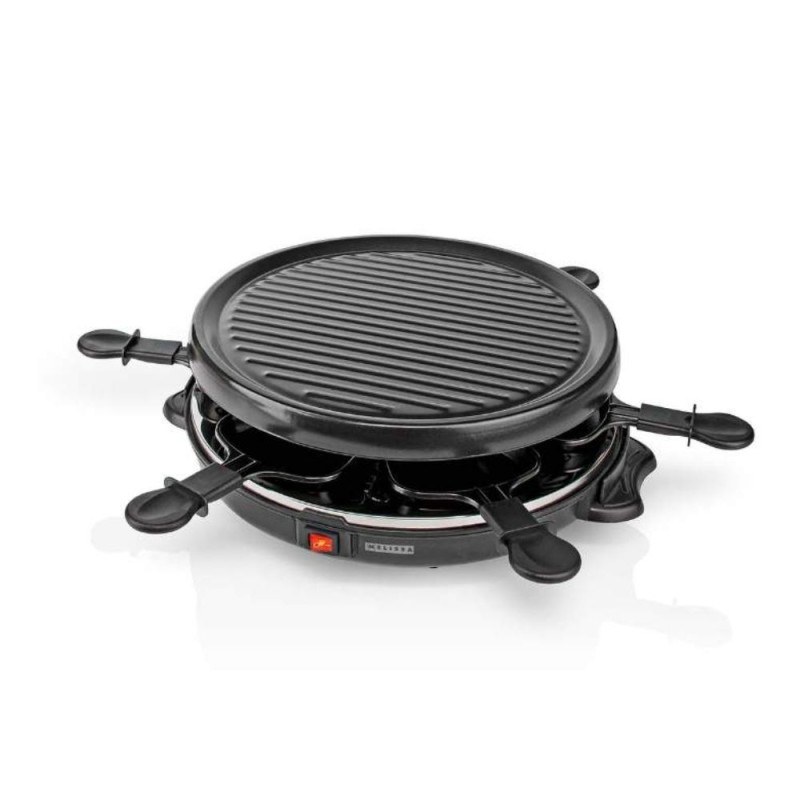 Raclette pentru Gratar, Negru, Metal, Gourmet, Melissa