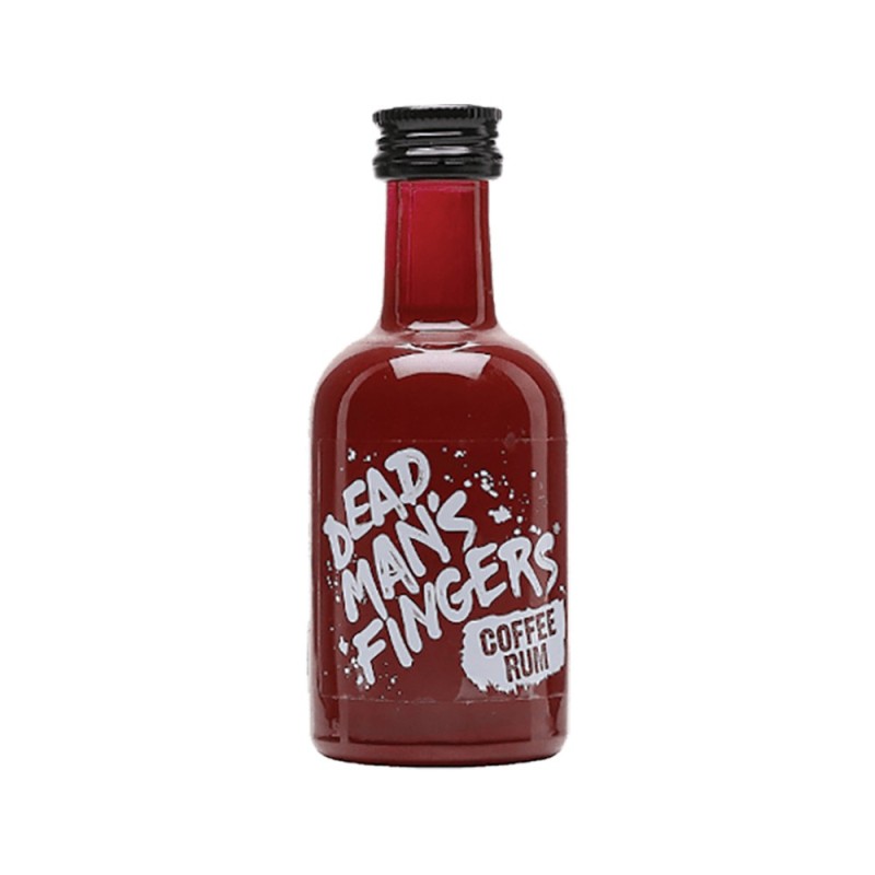 Set Rom Dead Mans Fingers, Cafea, Coffee Rum, 37.5% Alcool, Miniatura, 14 Sticle x 0.05 l