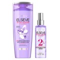 Set Ser Redensificator 150 ml si Sampon 400 ml, L'Oreal Paris Elseve Hyaluron Plump pentru Par Deshidratat