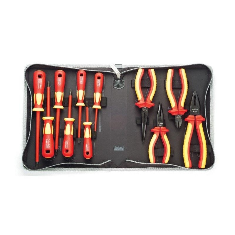 Set Surubelnita Izolata 1000V Pros'Kit