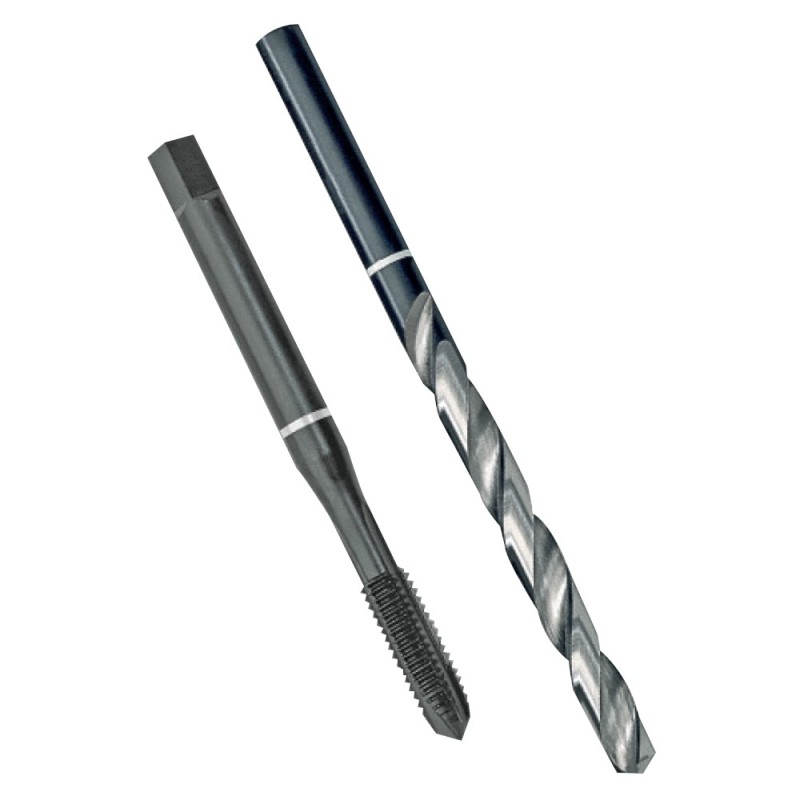 Set Twinbox: Tarod HSS-E Vap, Forma B, Banda Alba, M 6 X 1.0, Filet 5, din 371 si Burghiu R 5