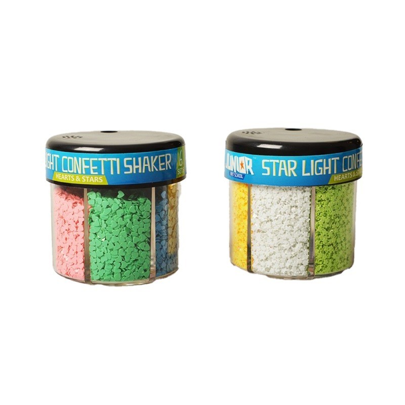 Seturi pentru Artizanat, Glitter 2 Combinatii, Inimi si Stele