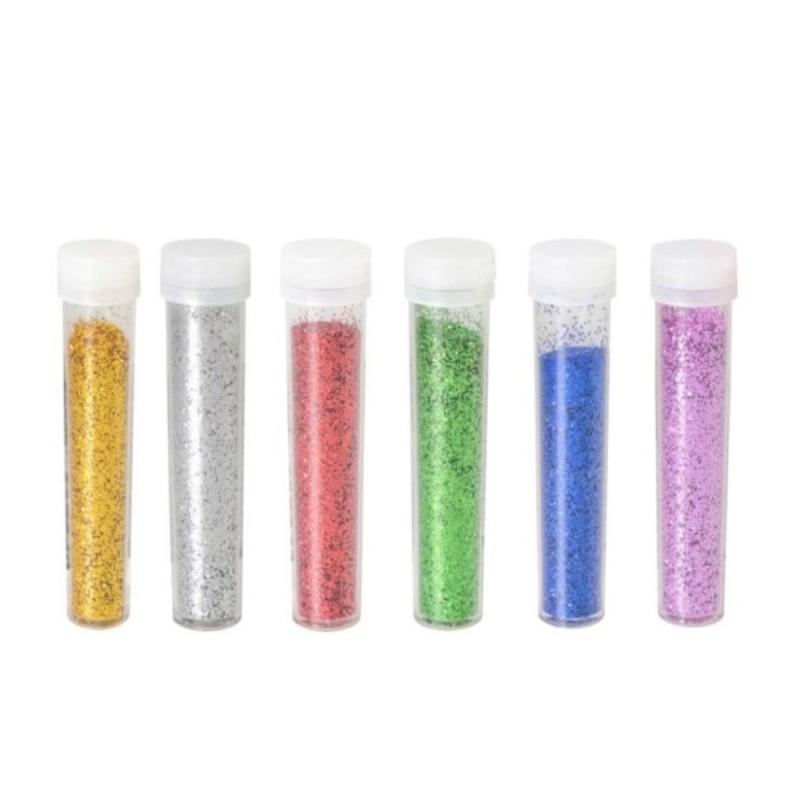 Seturi pentru Artizanat Glitter, 6 Culori