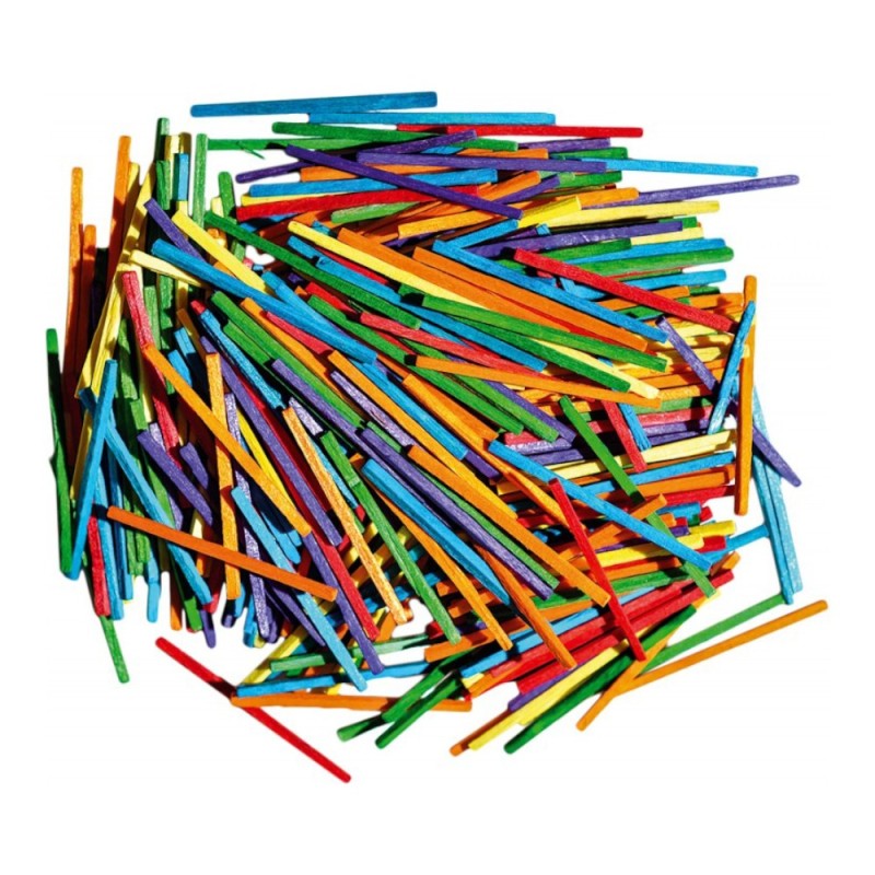 Seturi pentru Artizanat, Baghete din Lemn, 1000 Bucati