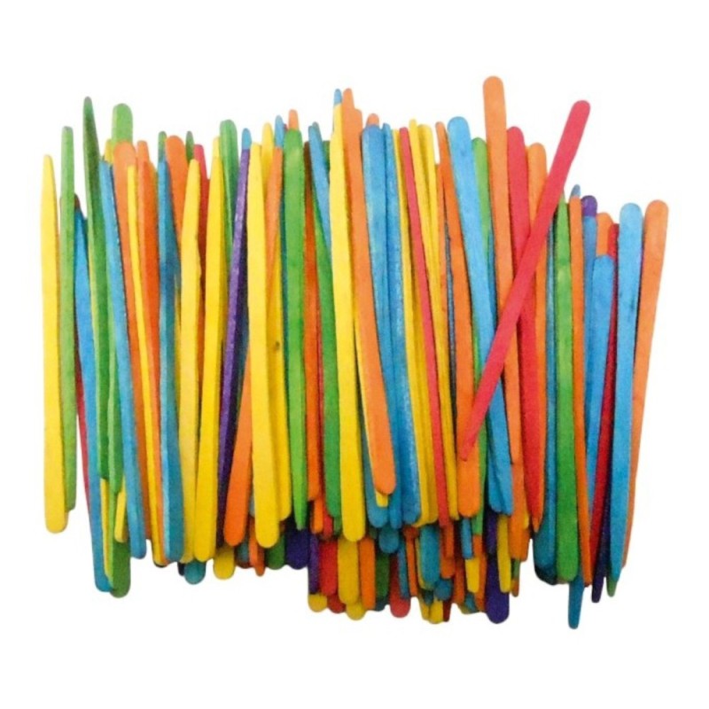 Seturi pentru Artizanat, Baghete din Lemn, 88 mm, 100 Bucati